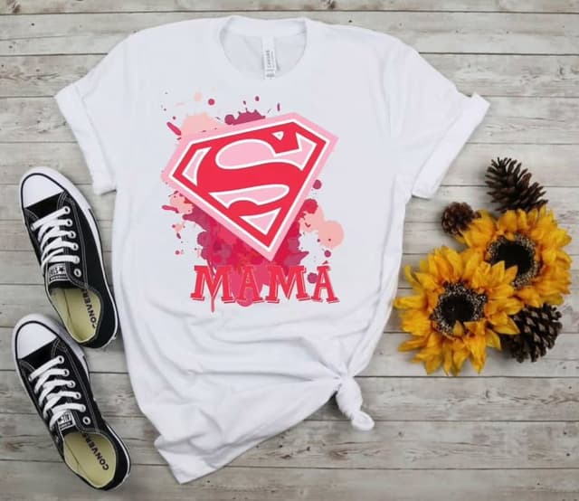 Estampado de Super Mama